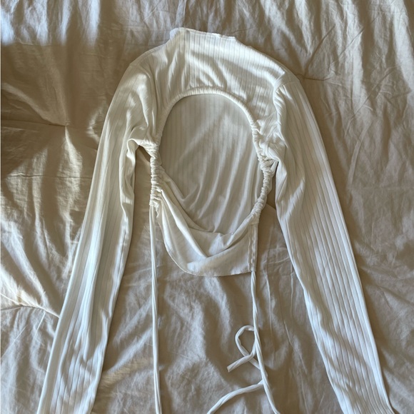 Sorella White Ribbed Set - Picture 6 of 8